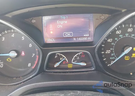 2014 Ford Focus Se из США, поврежденный, VIN 1FADP3F25EL390189